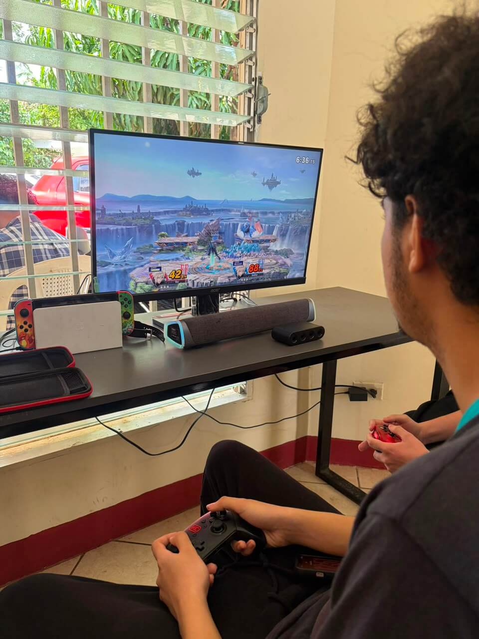 Estación de juego del torneo